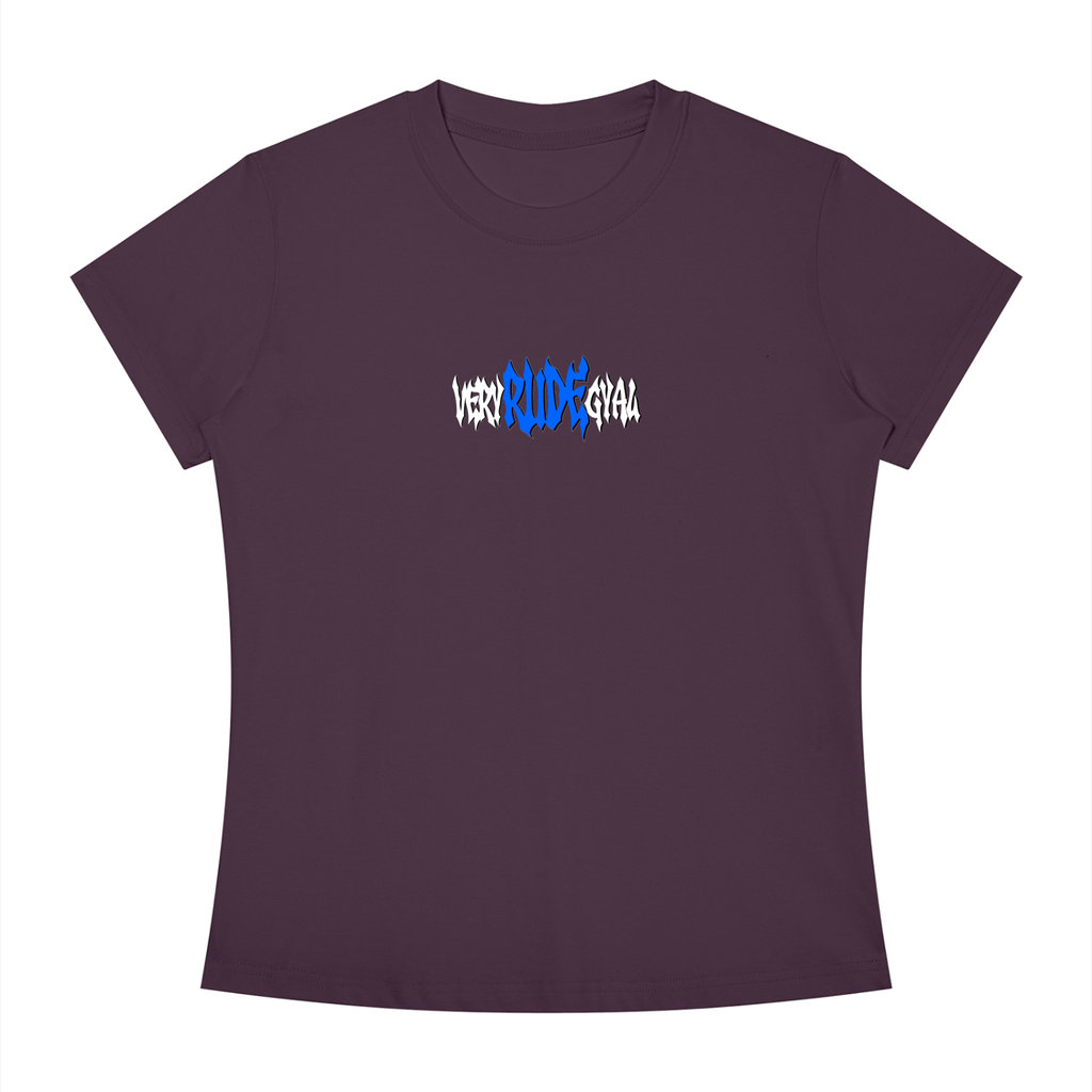 Royals Blue RudeGyal Slim Fit Crewneck T-Shirt