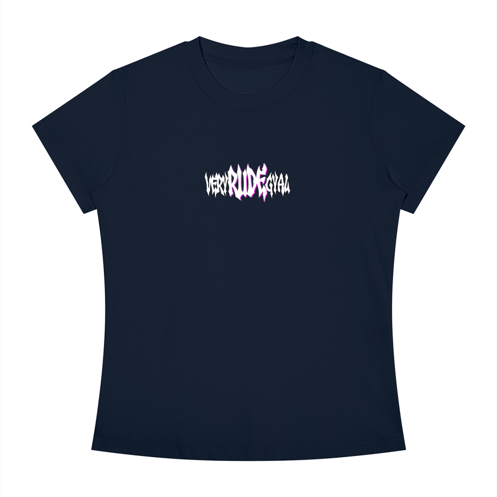 Pink RudeGyal Slim Fit Crewneck T-Shirt