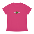 Green RudeGyal Slim Fit Crewneck T-Shirt