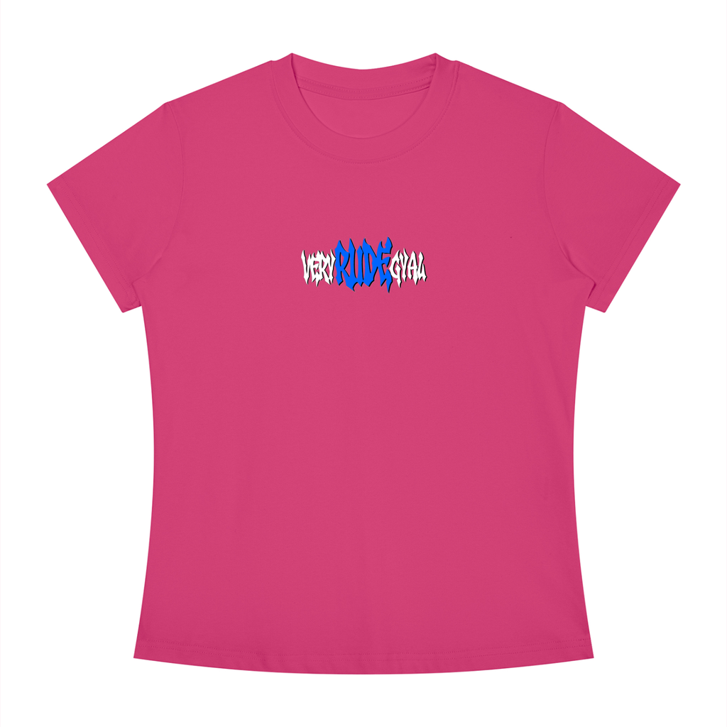 Royals Blue RudeGyal Slim Fit Crewneck T-Shirt