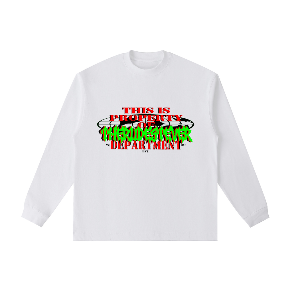 TheRudestEver Cotton Long Sleeve T-Shirt