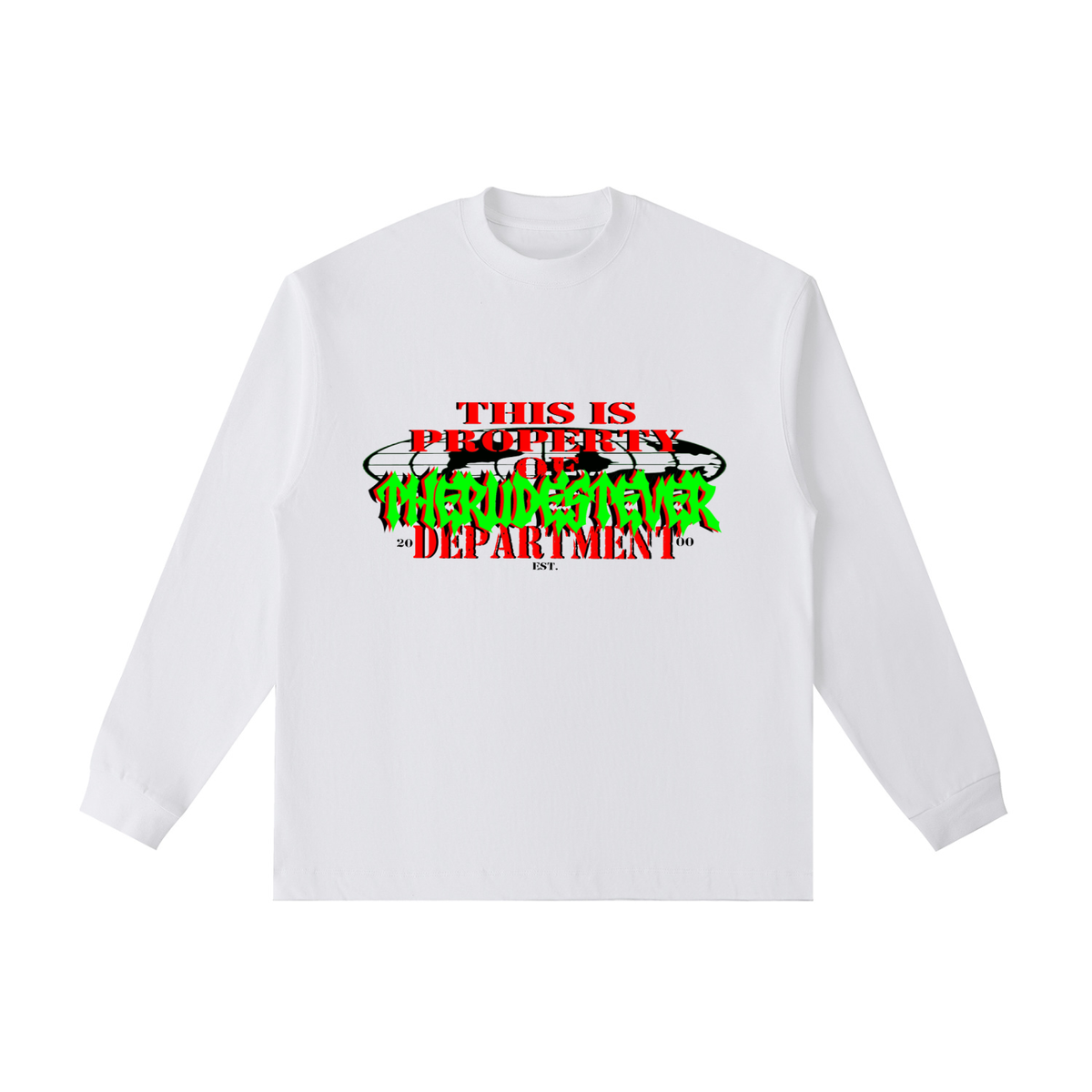 TheRudestEver Cotton Long Sleeve T-Shirt