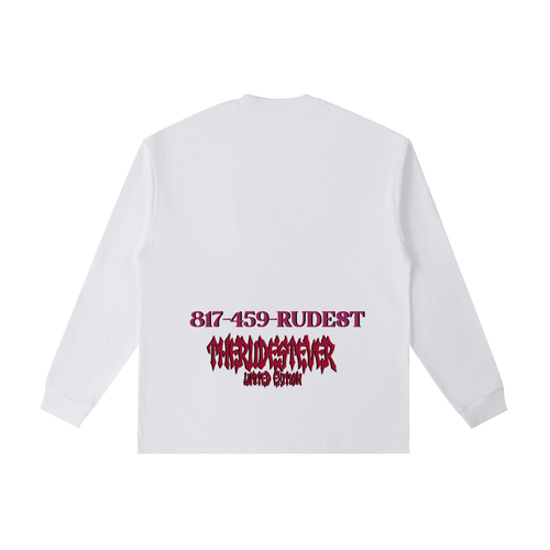 Animal Control Cotton Long Sleeve T-Shirt