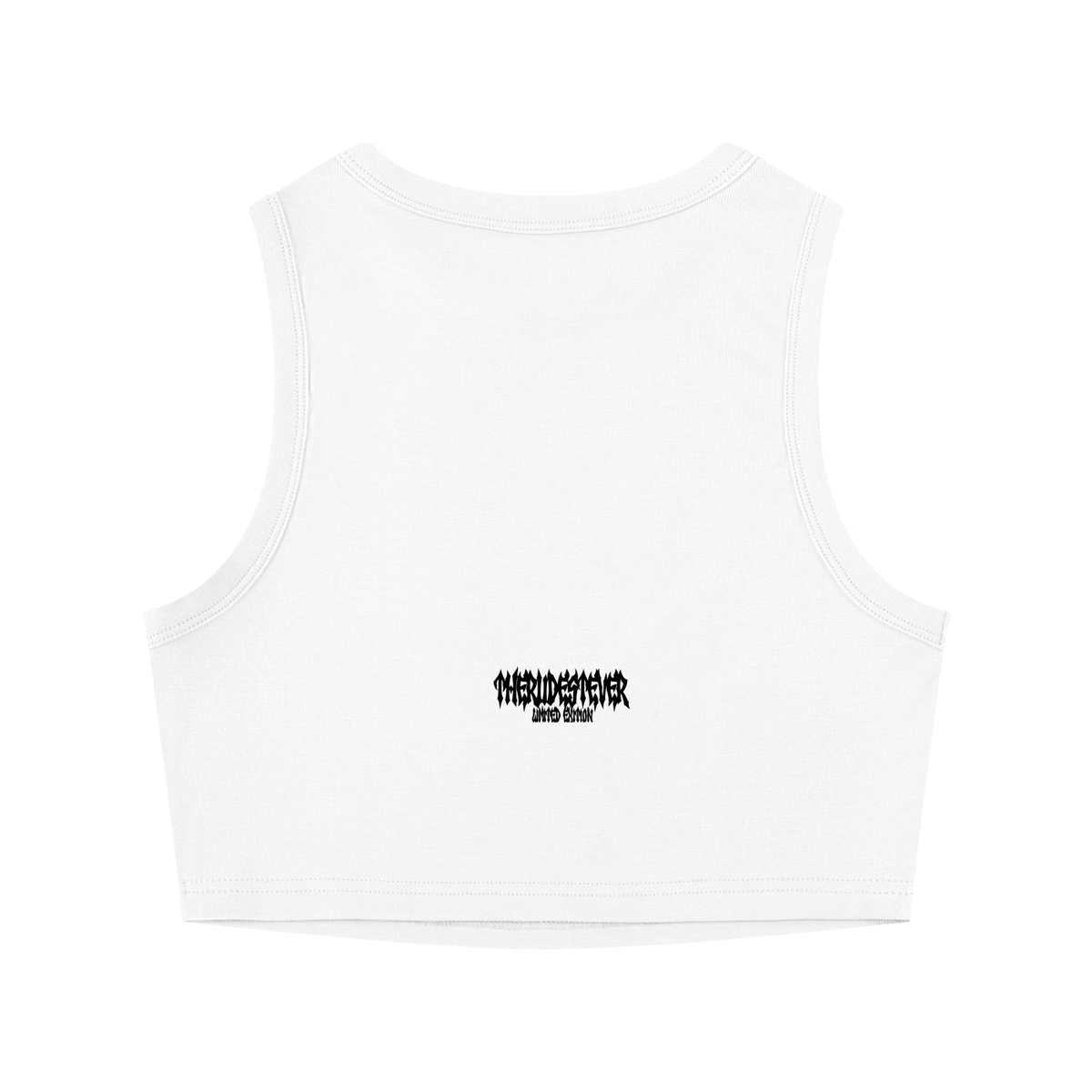 Pink RudeGyal Tight Crewneck Crop Tank Top