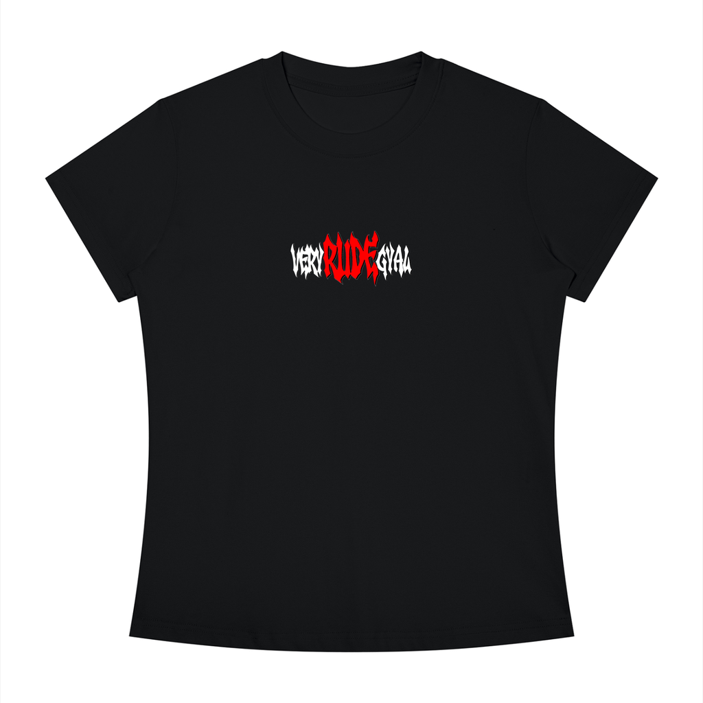 Red RudeGyal Slim Fit Crewneck T-Shirt
