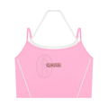 Pink RudeGyal Layered Yoga Tank Top