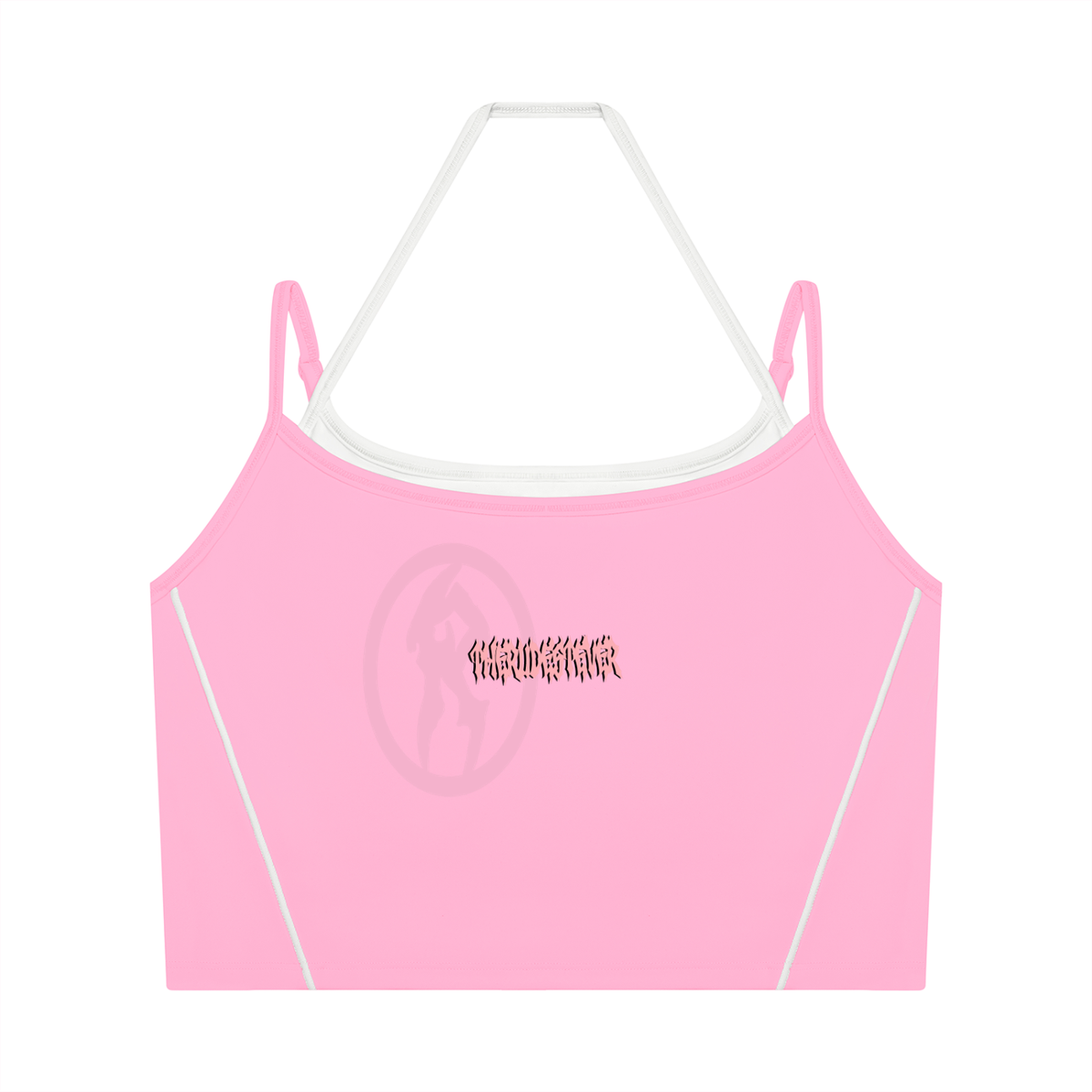 Pink RudeGyal Layered Yoga Tank Top