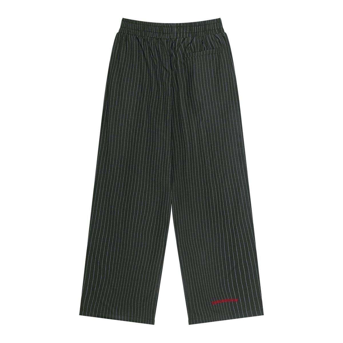 Car Club Striped Pleated Pants