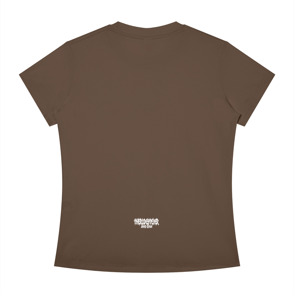 Red RudeGyal Slim Fit Crewneck T-Shirt