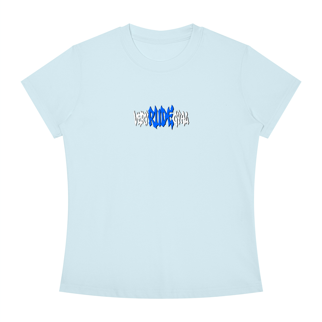 Royals Blue RudeGyal Slim Fit Crewneck T-Shirt