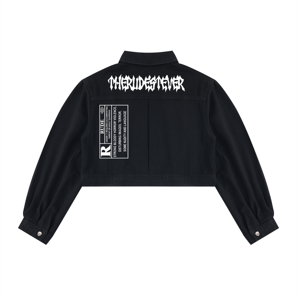RudeGyal Crop Denim Jacket