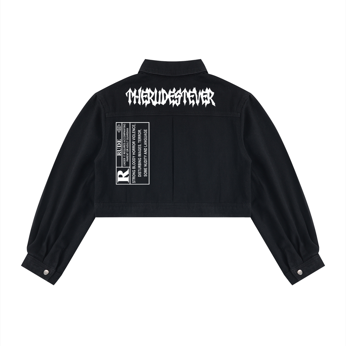 RudeGyal Crop Denim Jacket