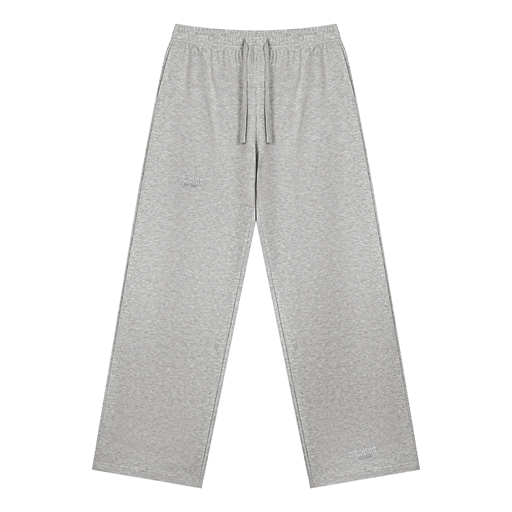 Grey TheRudestEver Straight Leg Sweatpants