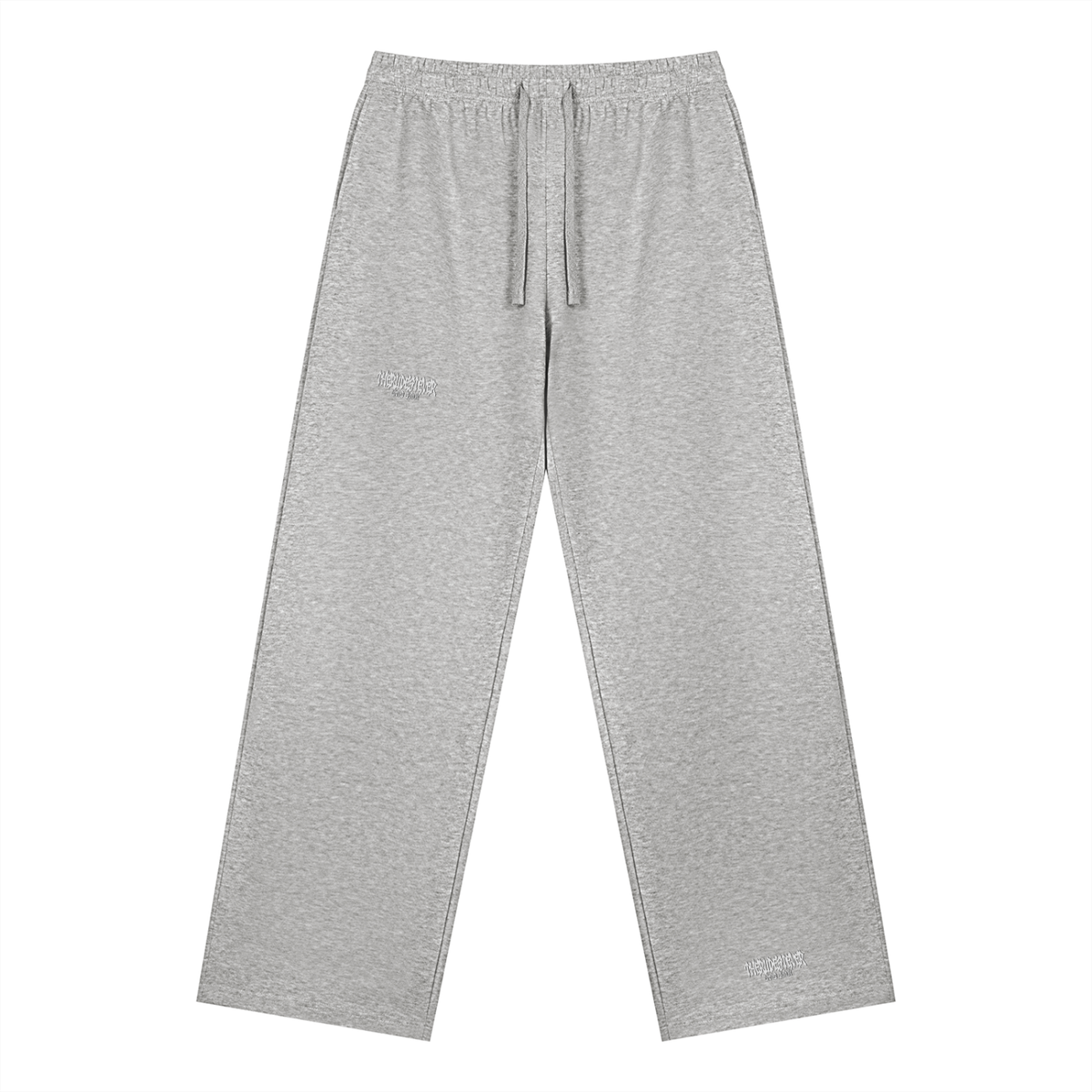Grey TheRudestEver Straight Leg Sweatpants
