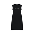 RudeGyal Ruched Sleeveless Dress