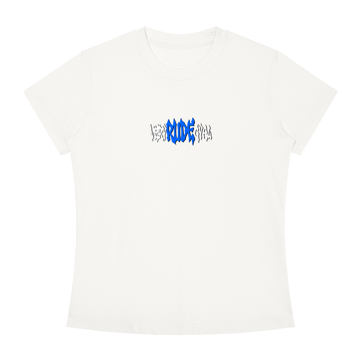 Royals Blue RudeGyal Slim Fit Crewneck T-Shirt