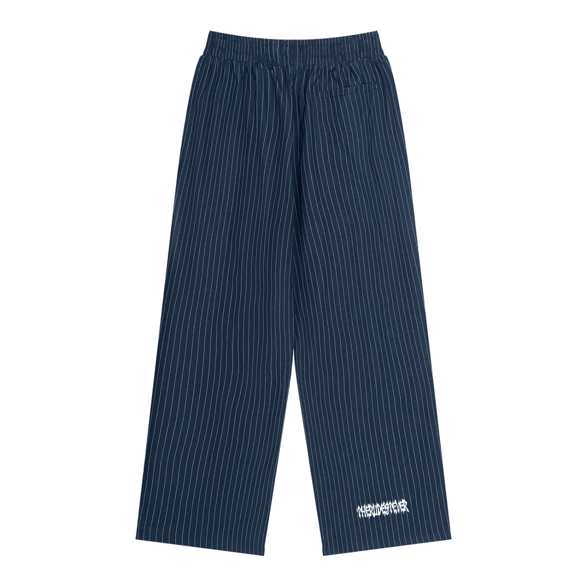 Rated-R Striped Pleated Pants