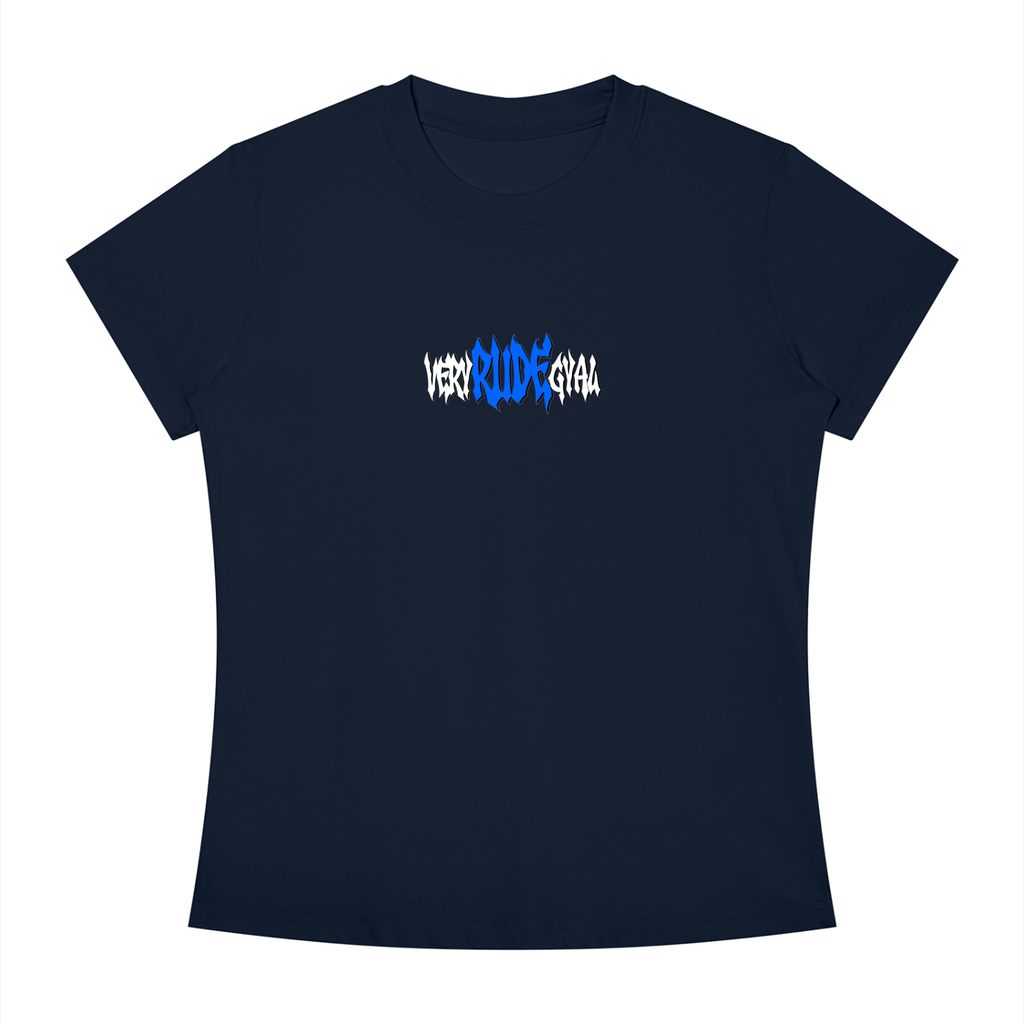 Royals Blue RudeGyal Slim Fit Crewneck T-Shirt