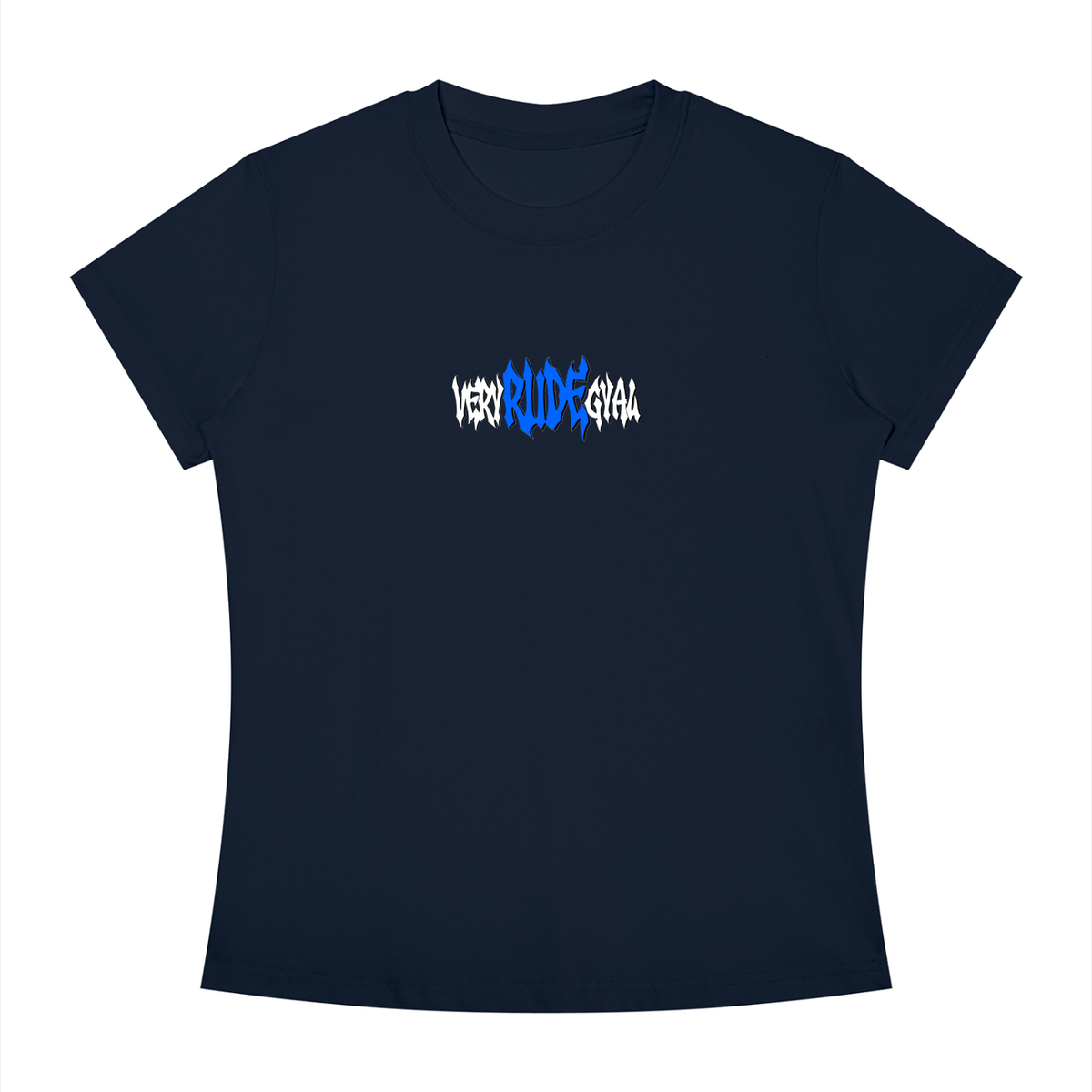 Royals Blue RudeGyal Slim Fit Crewneck T-Shirt