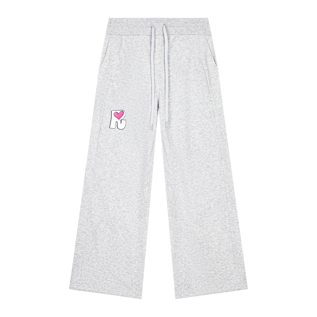 RudeGyal Wide Leg Fleece Sweatpants