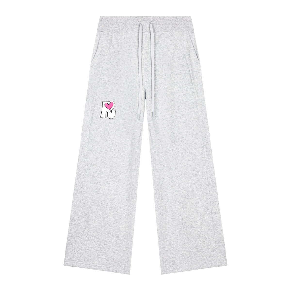 RudeGyal Wide Leg Fleece Sweatpants
