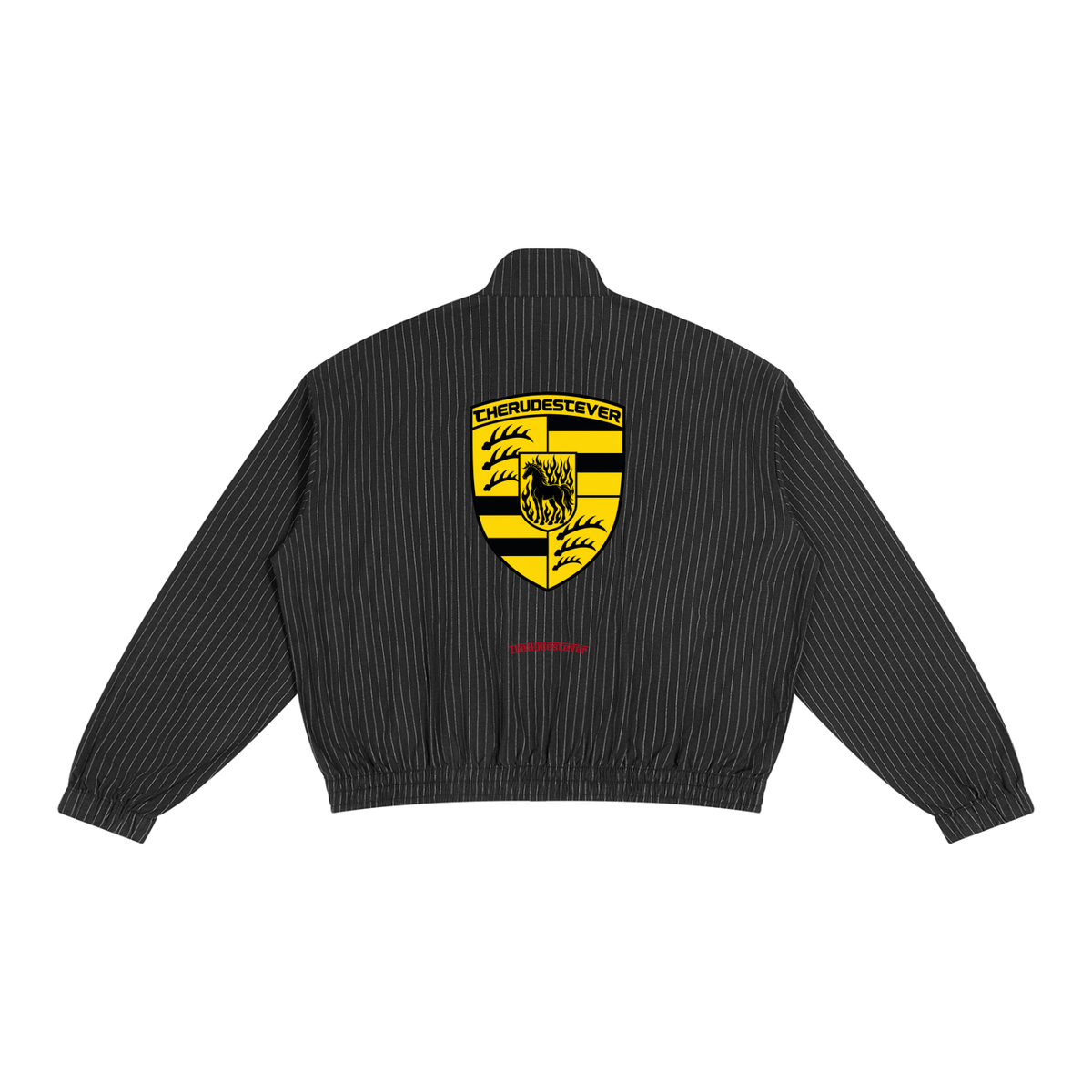 Car Club Striped Full-Zip Track Jacket