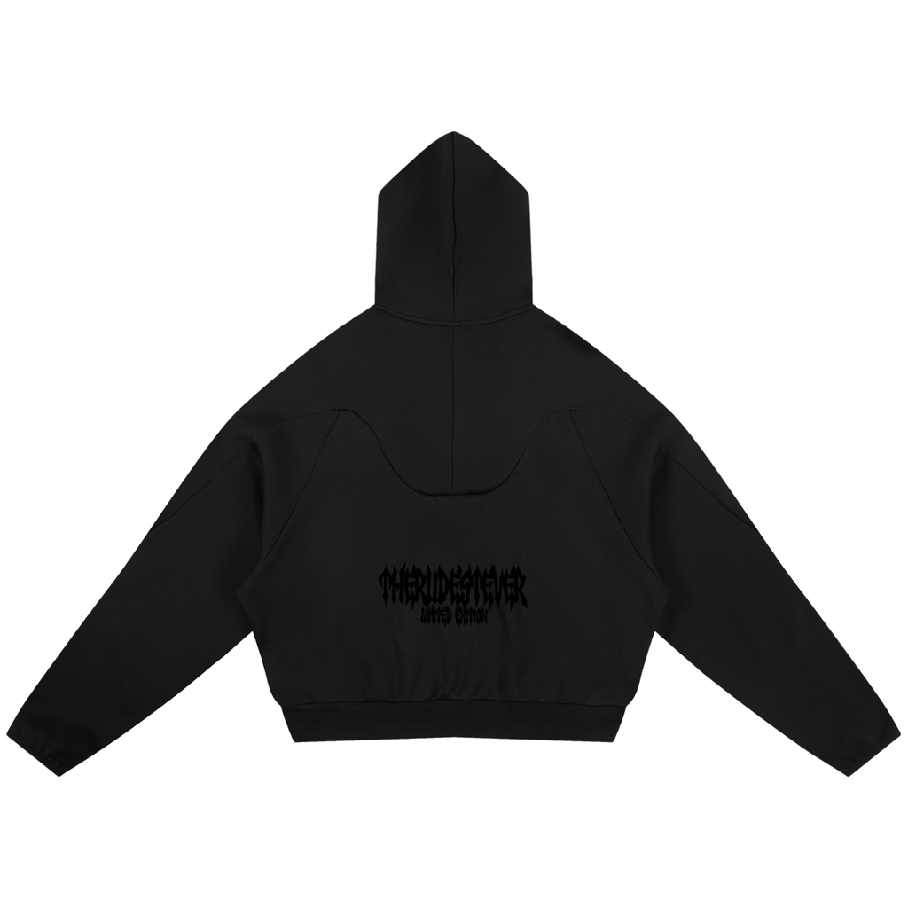 TX TheRudestEver Curved Panel Raglan Hoodie