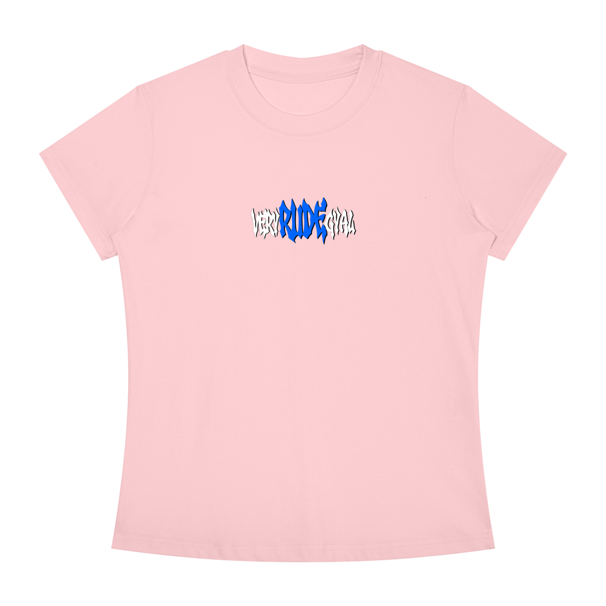 Royals Blue RudeGyal Slim Fit Crewneck T-Shirt