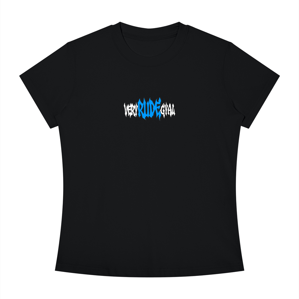 Baby Blue RudeGyal Slim Fit Crewneck T-Shirt