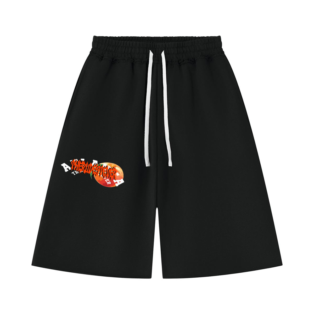 ATL TheRudestEver Heavyweight Raw Edge Shorts