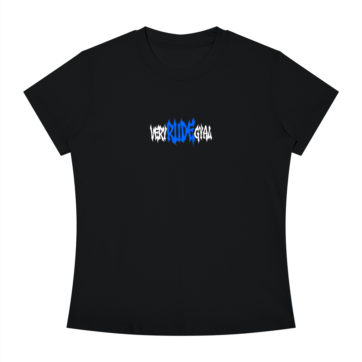 Royals Blue RudeGyal Slim Fit Crewneck T-Shirt