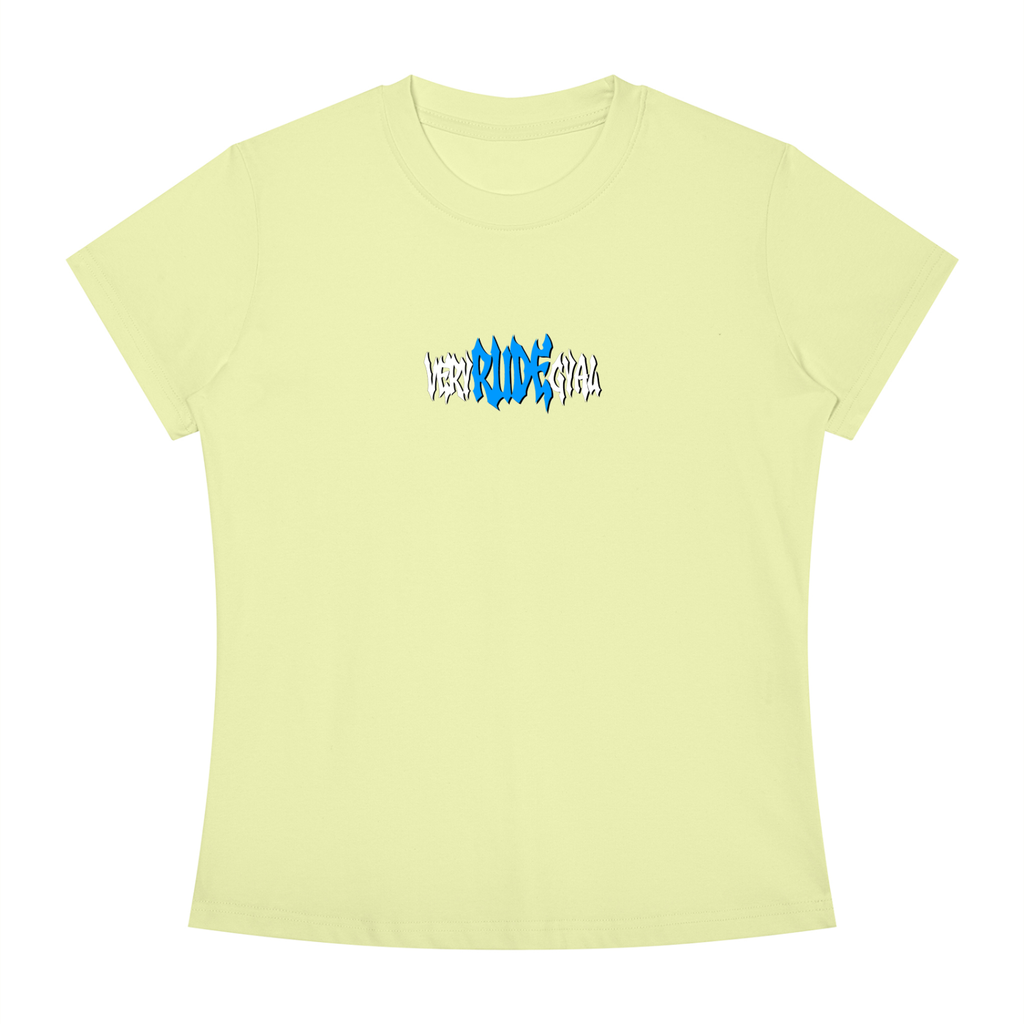Baby Blue RudeGyal Slim Fit Crewneck T-Shirt