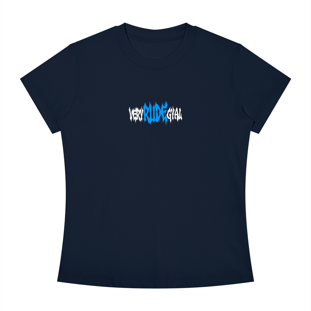 Baby Blue RudeGyal Slim Fit Crewneck T-Shirt