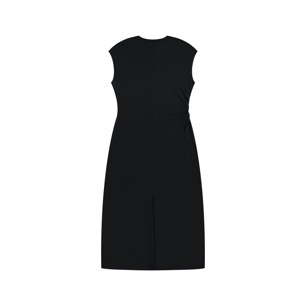 RudeGyal Ruched Sleeveless Dress